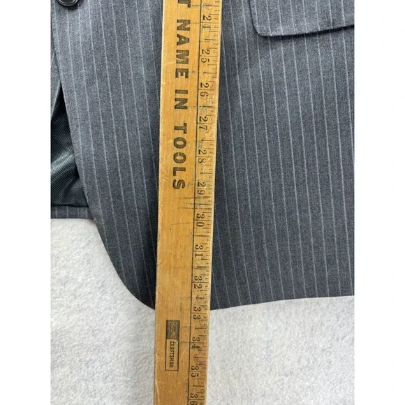 Daniel‎ Cremieux Collection Loro Piana 100% Wool Gray Blazer Sport Jkt. Mens 46R